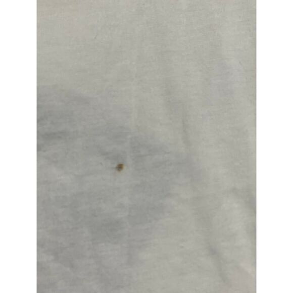 Vintage van heusen men Golf Shirt White Blue Green Polo Players  Sz Medium - Picture 8 of 8